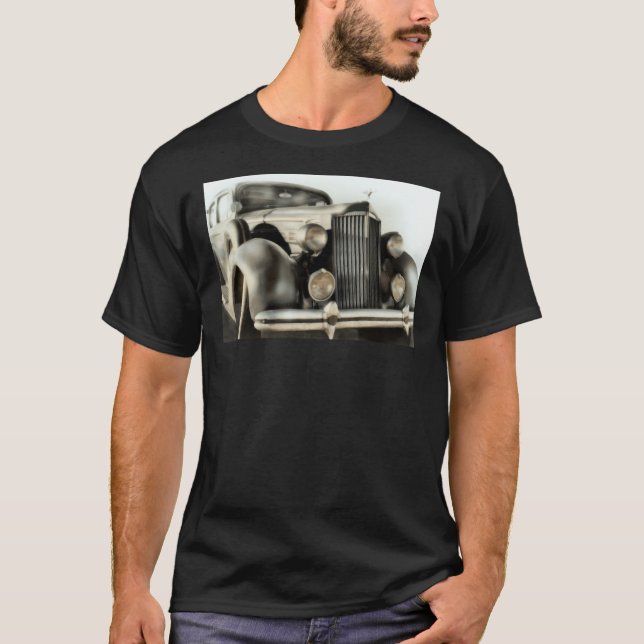Voiture classique 1937 T-shirt classique Packard (Devant)