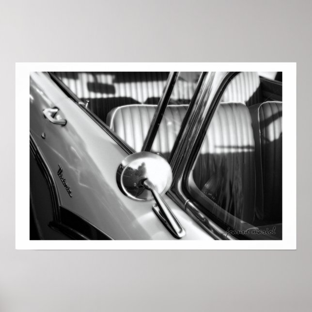 Voiture classique 67 Poster Print (Devant)