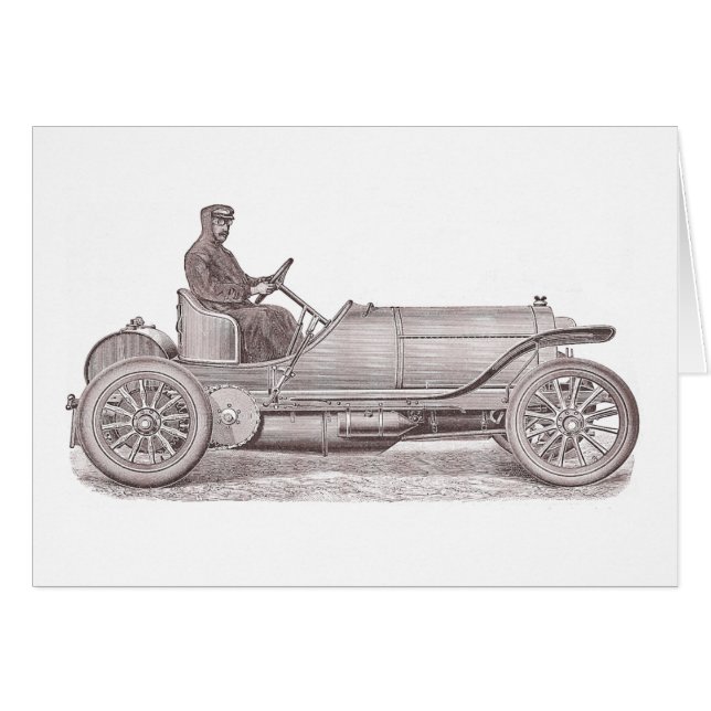 Voiture classique allemande Mercedes Camille Jenat (Devant horizontal)