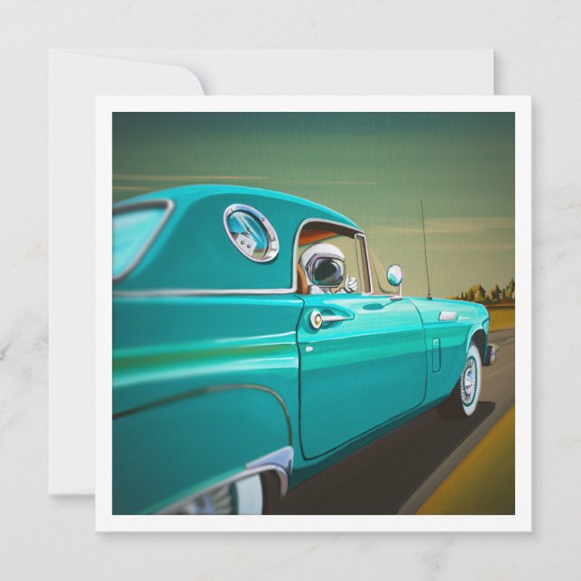 Voiture classique Thunderbird - Mini impression (Devant)