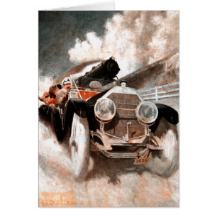 Voiture contre train par William Harnden Foster