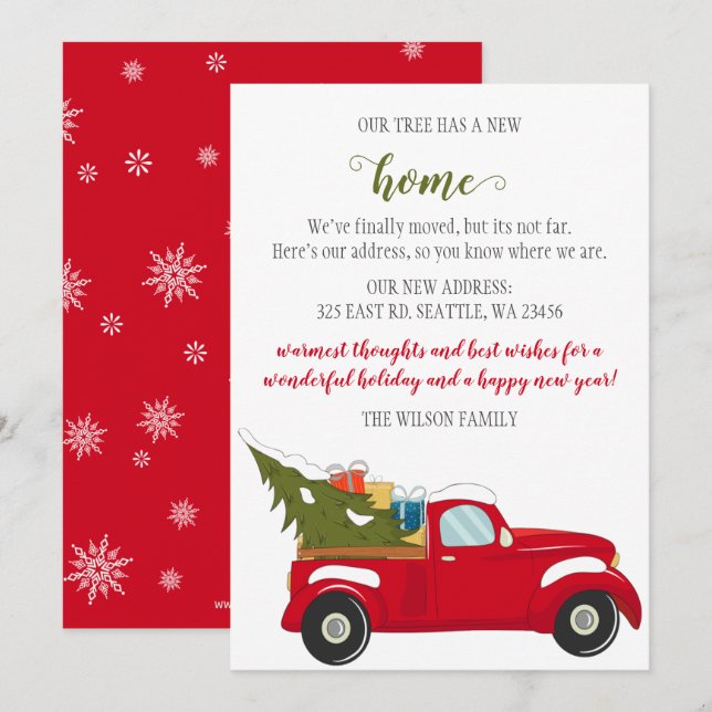 Voiture d'arbre de Noël Nous avons déplacé les Car (Devant / Derrière)