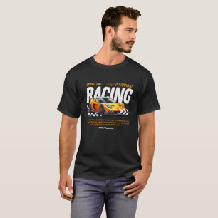 Voiture de course automobile T-shirt homme Premi