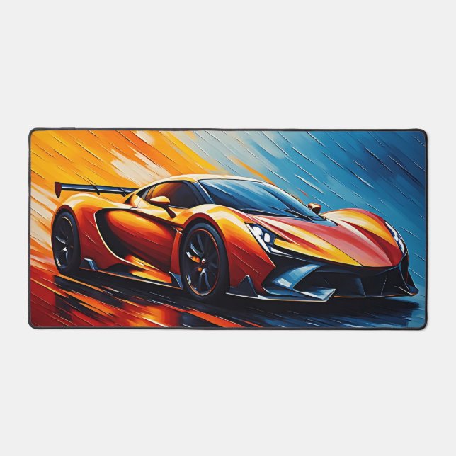Voiture de course élégante Vitesse et Style (Recto)