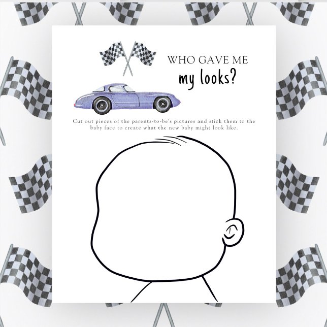 Voiture de course - Qui m'a donné mon look (Créateur téléchargé)