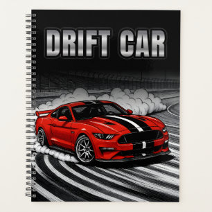 Voiture de Drift Rouge Muscle