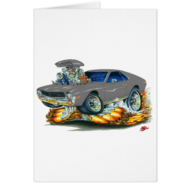 Voiture de gris d'AMX (Devant)