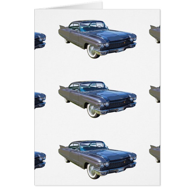 Voiture de luxe Cadillac 1960 (Devant)