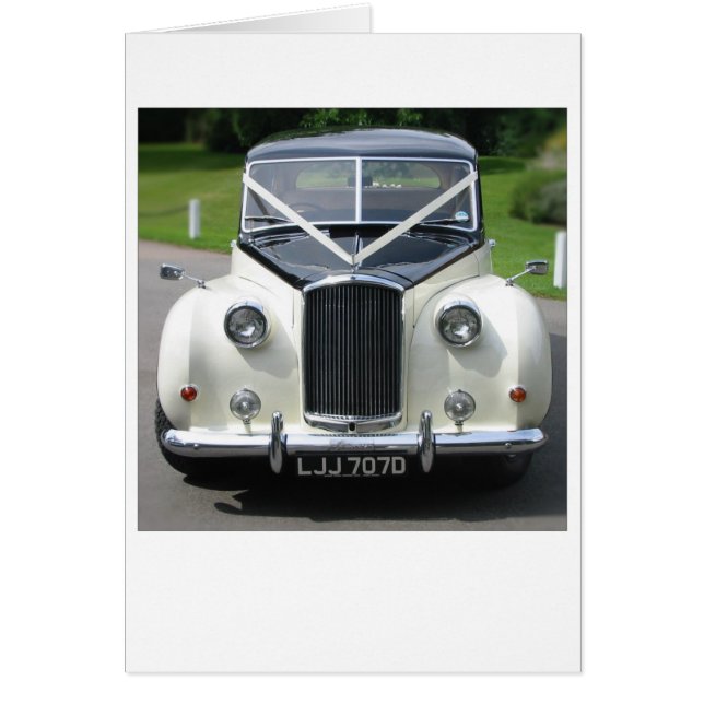 Voiture de mariage (Devant)