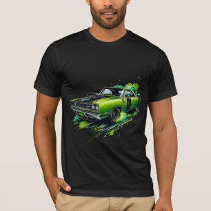 Voiture de moto de chargeur de Dodge - T-shirt hom