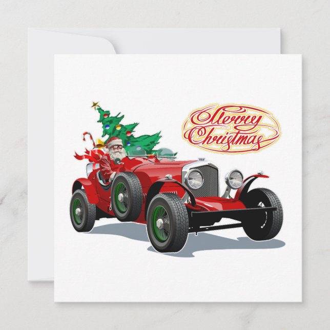 Voiture de Noël (Devant)