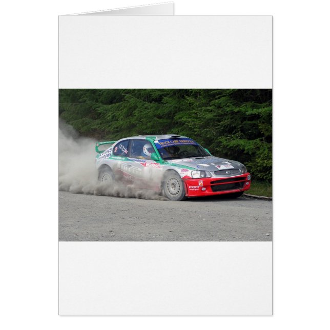 Voiture de rallye Hyundai Accent WRC (Devant)