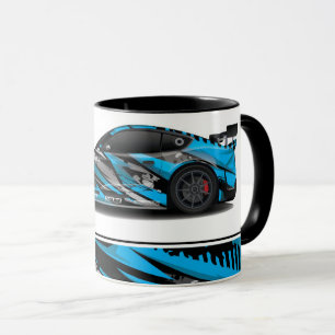 Voiture de sport Café Mug à deux tons