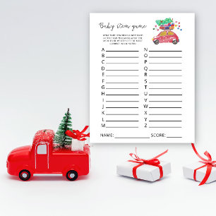Voiture de vacances Baby Item Jeu. Jeu baby shower