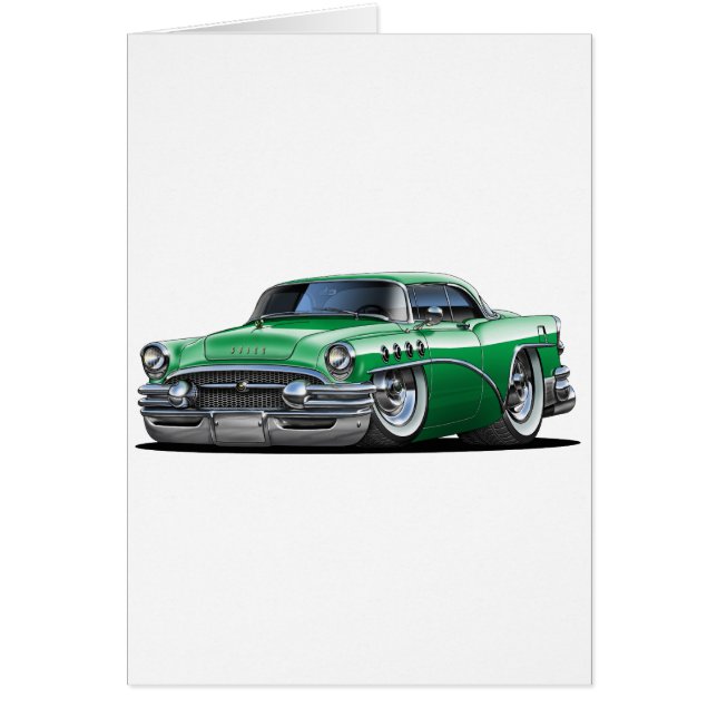 Voiture de vert de siècle de Buick (Devant)