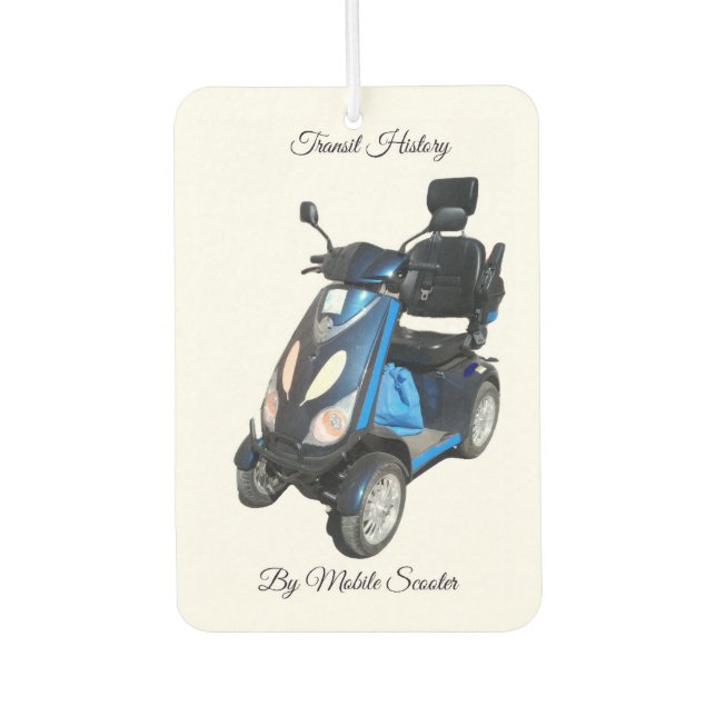 Voiture Désodorisant pour scooter Transitmobile (Devant)