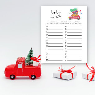 Voiture d'hiver Baby nom jeu de course