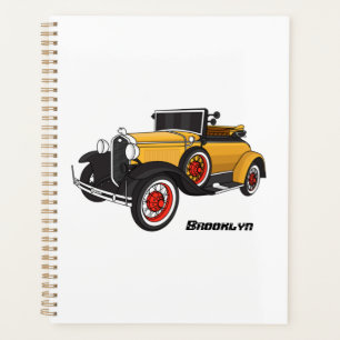 Voiture jaune classique 1931