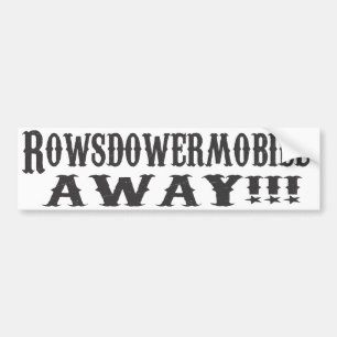 Voiture Mobile de Rowsdower PARTI ! Autocollant