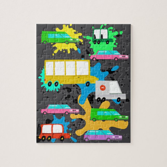 VOITURE PUZZLE (Vertical)