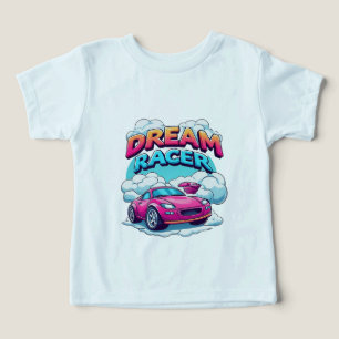 Voiture Rose Racer de Rêve Enfants Nuage de Vitess