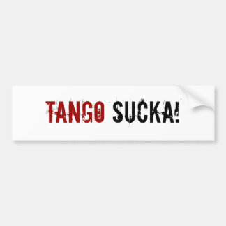 Voiture Tango Sucka! autocollant de pare-chocs de guerre