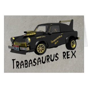 Voiture Trabant Est Allemande Personnalisée