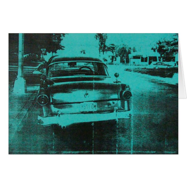 Voiture verte (Devant horizontal)