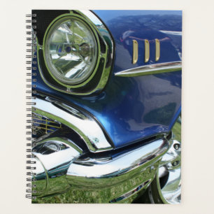 Voiture Vintage Bleue 1957 Chevy