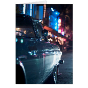 Voiture vintage Ocean Drive