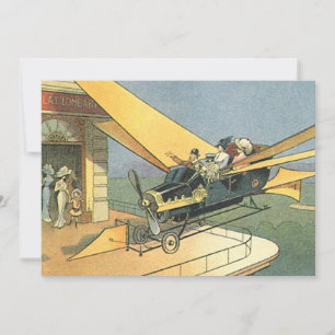 Voitures cabriolets Steampunk de science-fiction v