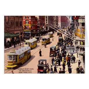 Voitures de jupe d'entrave de New York City sur