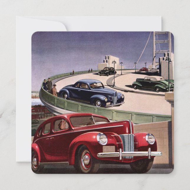 Voitures d'époque, Voyage sur la route des berline (Devant)