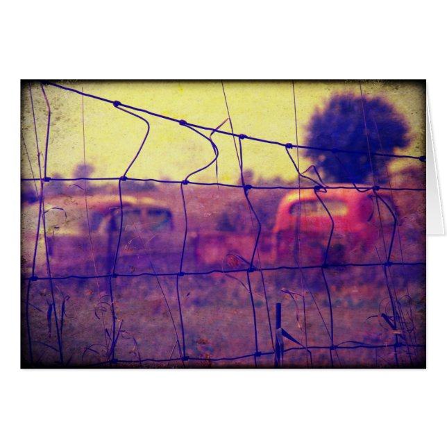 Voitures et camions qui rouillent (Devant horizontal)