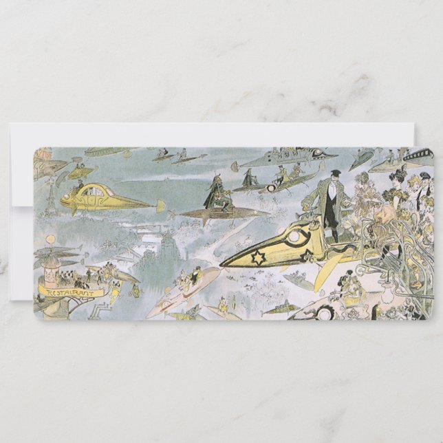 Voitures futuristes de science-fiction vintage, ca (Devant)