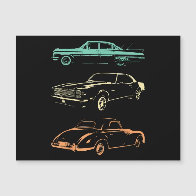 Voitures Vintage - 80s & 90s Graphic Retro (Devant)