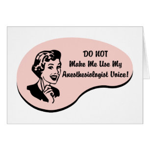 Voix d'anesthésiste