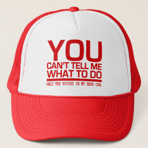 VOIX DANS MON casquette DE TÊTE