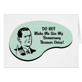 Voix de lanceur de boomerang