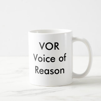 Voix de Vor de tasse de raison