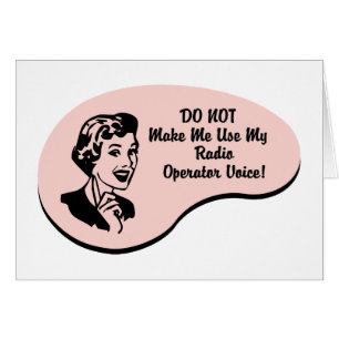 Voix d'opérateur radio