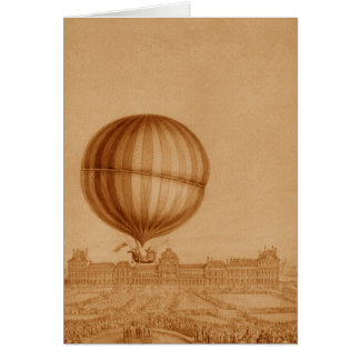 Vol de ballon de gaz équipé par
