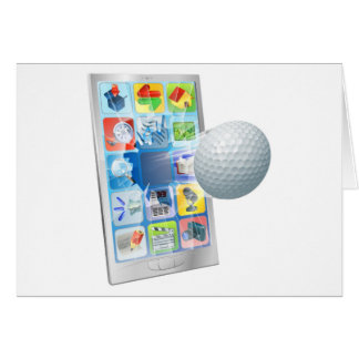 Vol de boule de golf hors de téléphone portable