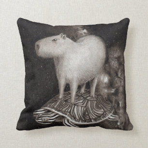 Vol de Capybara et de terrapin par le coussin de