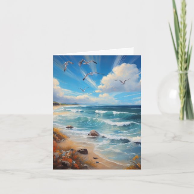 Vol de rivage Goélands (Devant)
