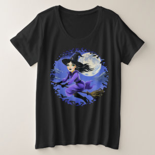 Vol de sorcière d'un balai - Wicca Halloween 7