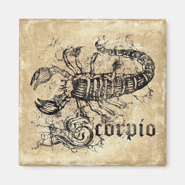 Volage Zodiac Scorpio Magnet (Devant)