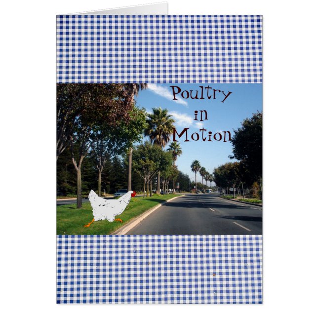 Volaille en mouvement (Devant)