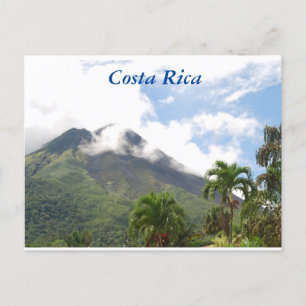 Volcan Arenal, Viper vert au Costa Rica Carte post