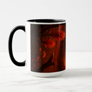 Volcano boug - Tasse de café gras pour la nature.